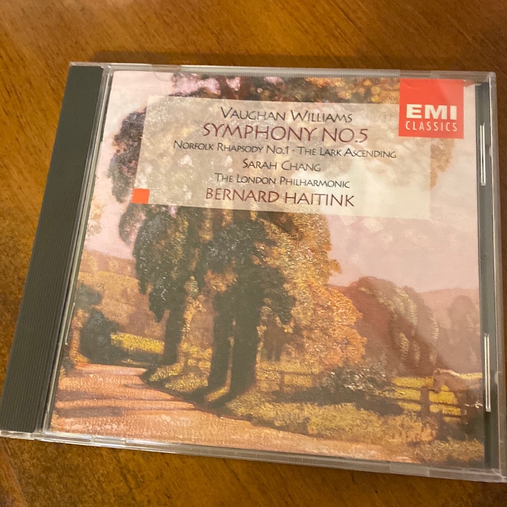 Vaughn Williams Symphony No 5 Sarah Chang. CD